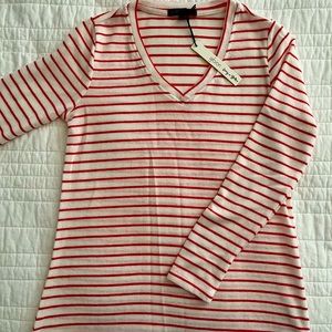 Gibson v-neck long sleeve pullover